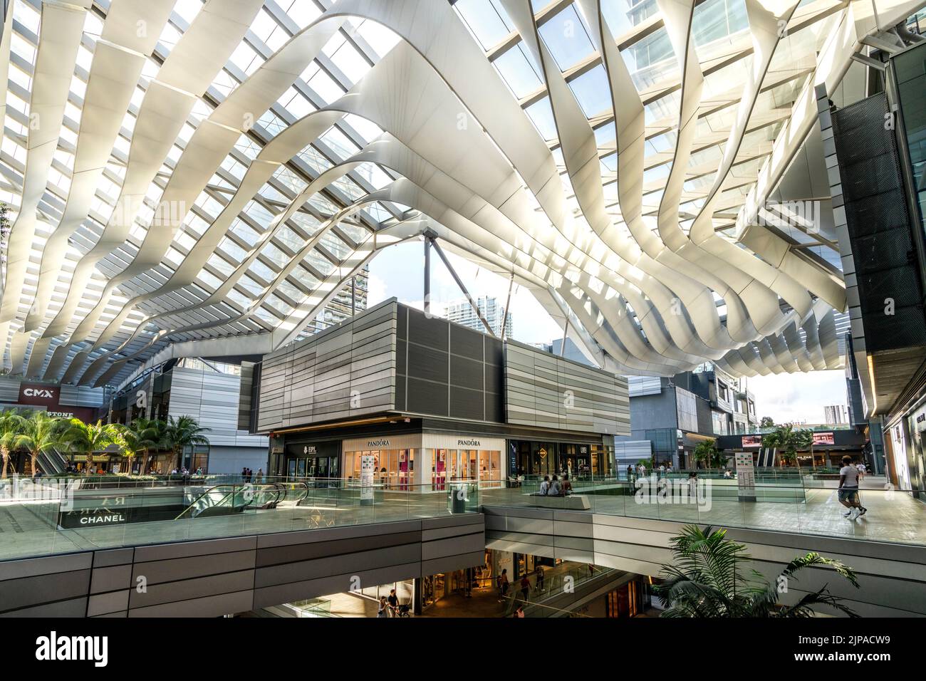 Brickell City Center Modern Shopping Mall and Business Complex in Downtown Miami, Miami, South Florida, USA Stockfoto