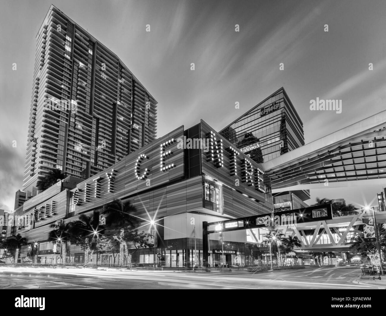 Brickell City Center Modern Shopping Mall and Business Complex in Downtown Miami, Miami, South Florida, USA Stockfoto