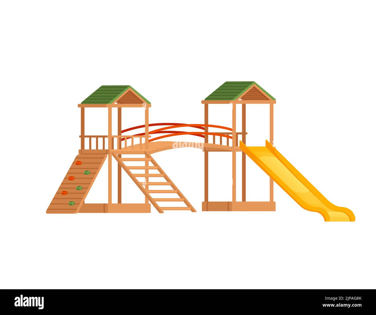 Kind Teeter Vektor-Symbol Spielplatz Symbol singen. Stock Vektor