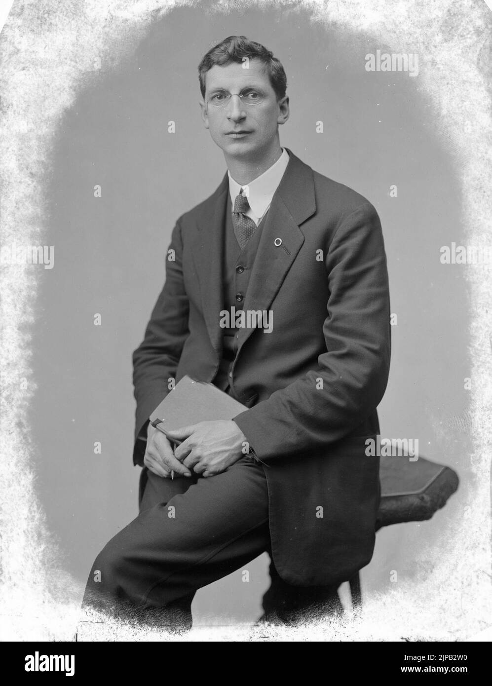 Éamon de Valera, der irische revolutionäre und politische Führer, März 1918 Stockfoto
