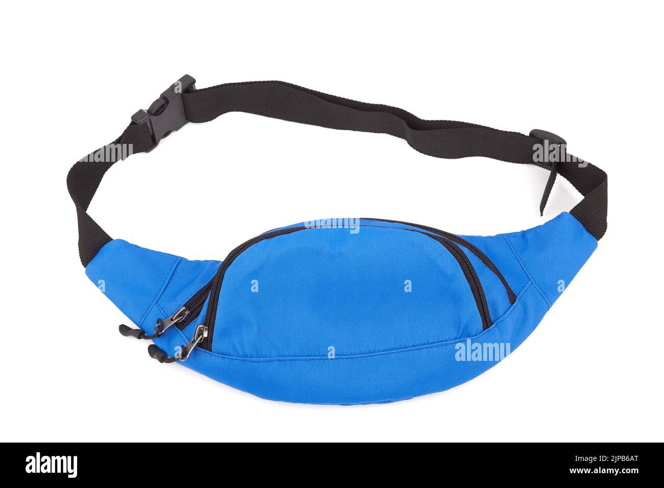 Hüfttasche isoliert auf weißem Hintergrund Stockfoto