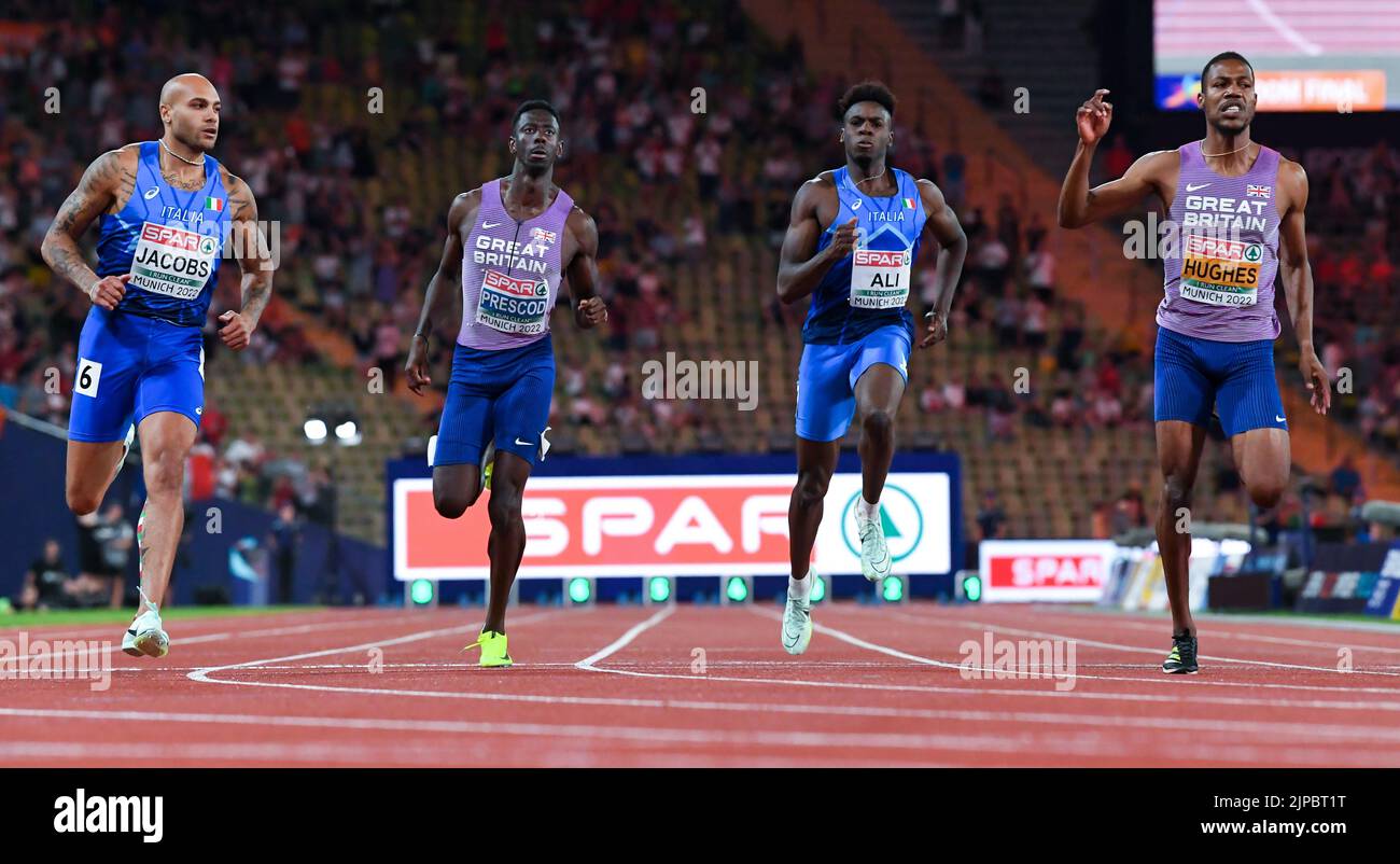 München, Deutschland. 16. August 2022. Europameisterschaften