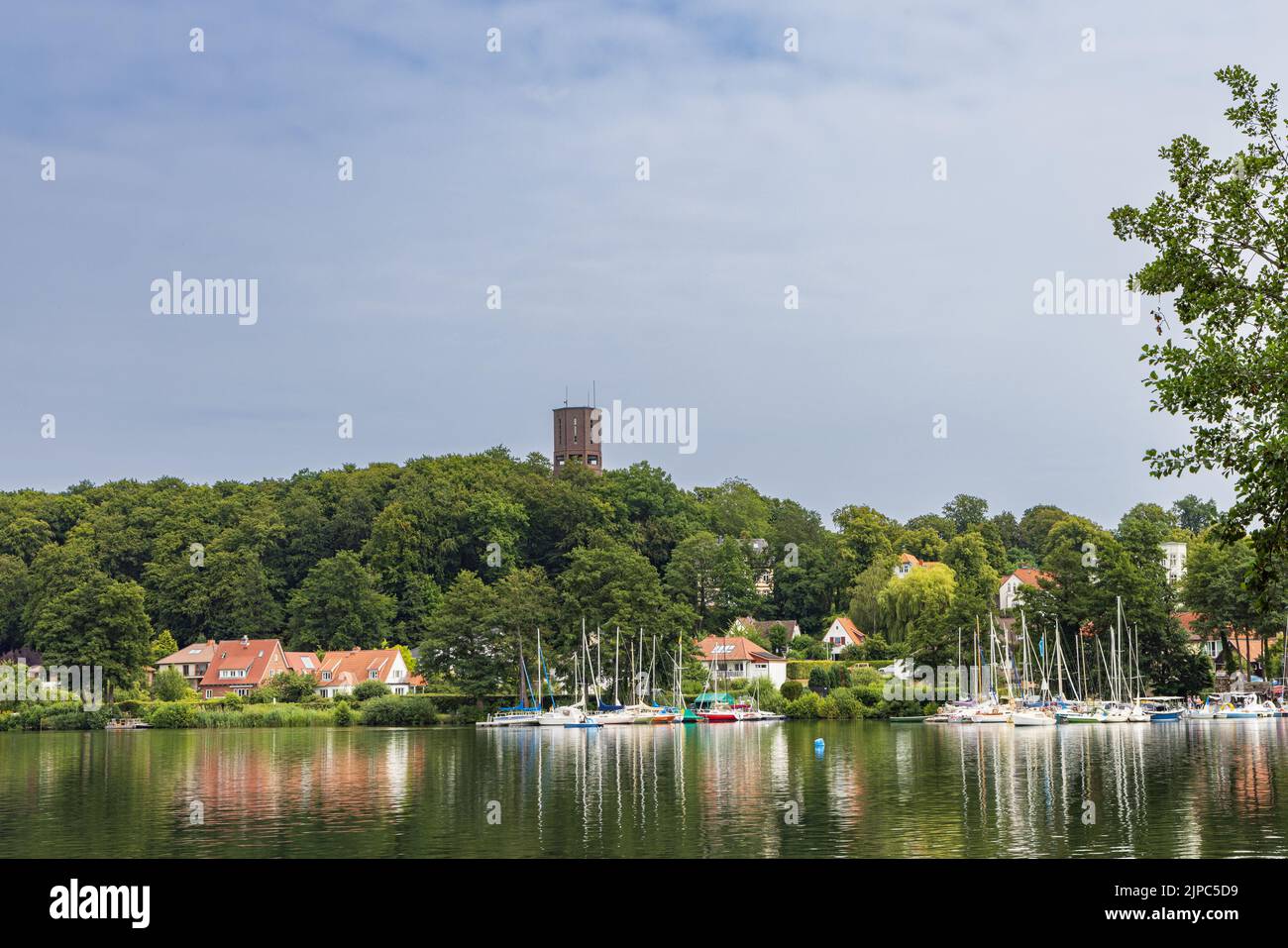 Stadtbild Ratzeburg in Schleswig-Holstein in Deutschland Stockfoto