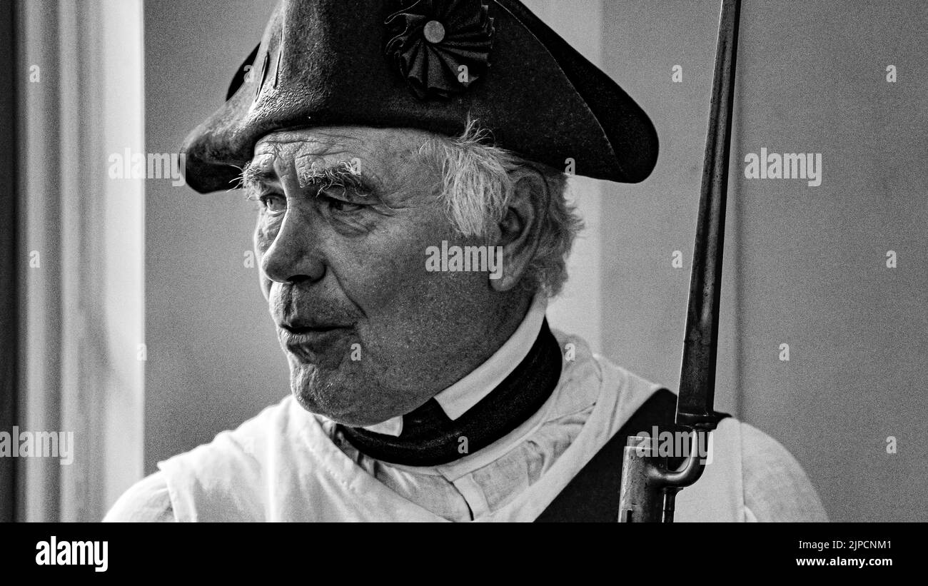 Aufgenommen im American Revolution Museum in Yorktown mit meinem Sony A7III Stockfoto