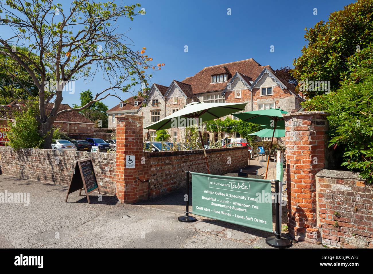 Gewehre, das Museum von Bekshire und Wiltshire in Salisbury, Wiltshire, England. Stockfoto