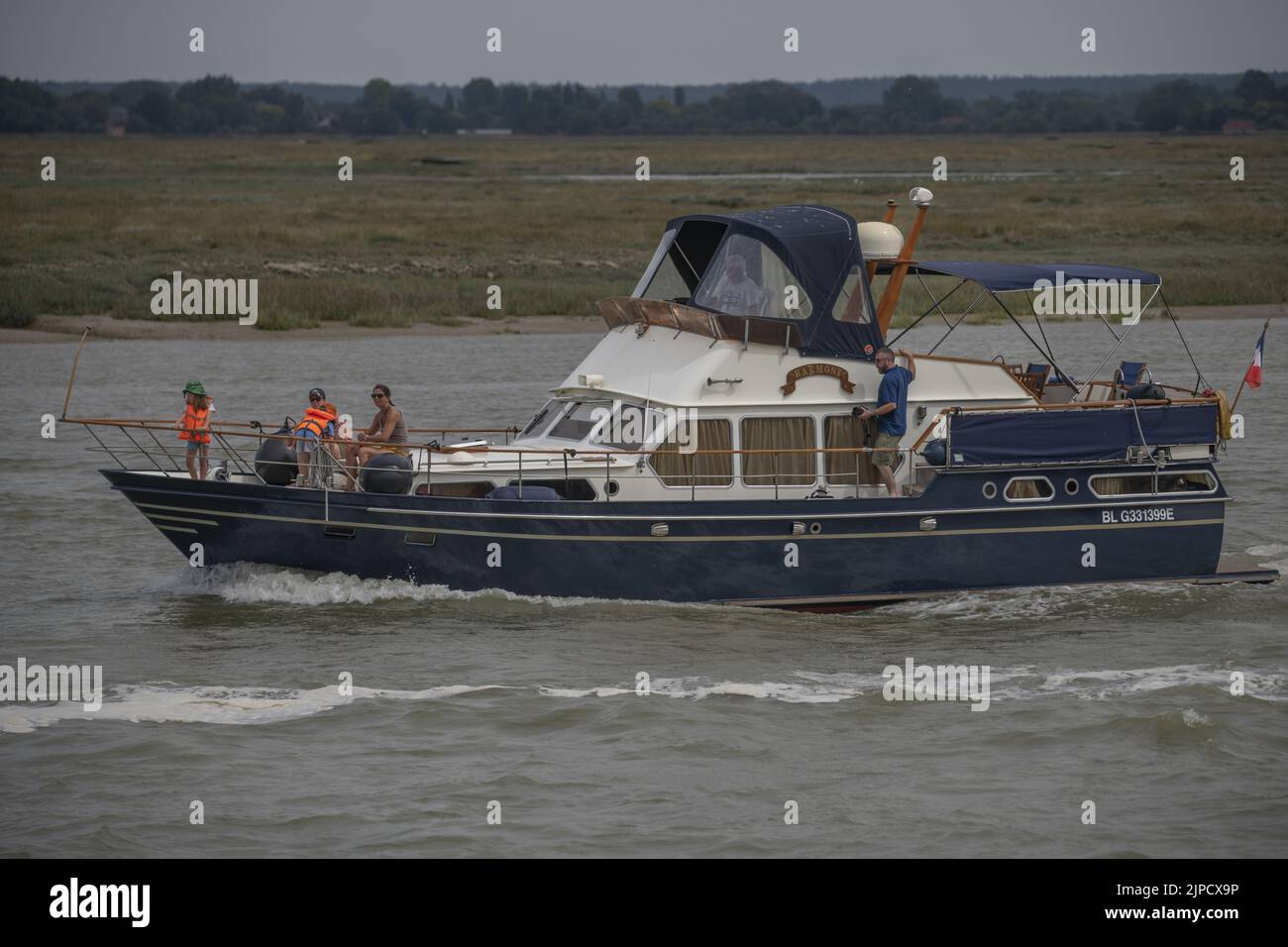 Saint Valery sur Somme Stockfoto