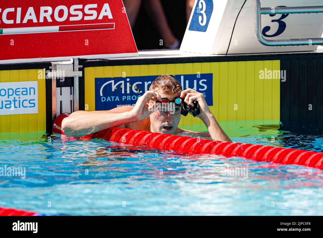 ROM, ITALIEN 17. AUGUST Peter Varjasi aus Deutschland während der
