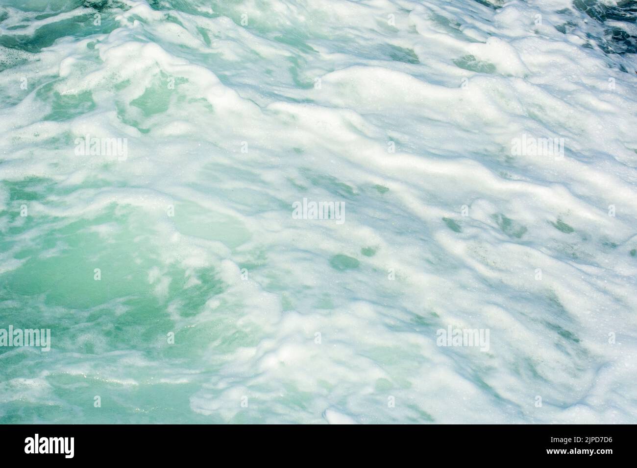 Ozeanszenen sind in der Kunstarbeit sehr beliebt Stockfoto