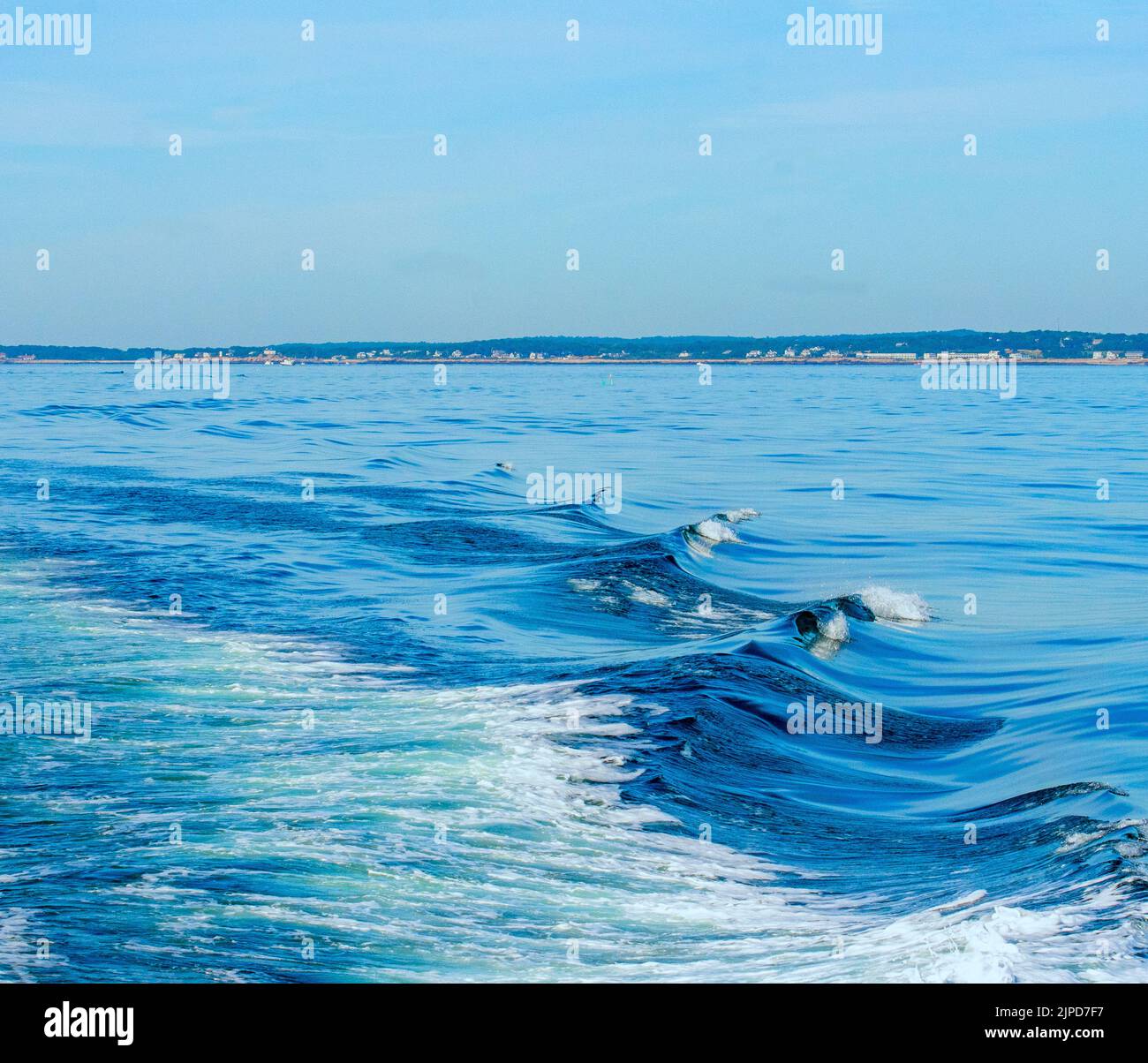 Ozeanszenen sind in der Kunstarbeit sehr beliebt Stockfoto