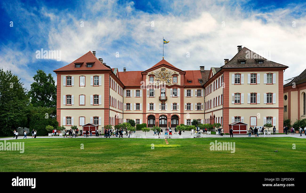 barockschloss, mainau, Barockschlösser, mainaus Stockfoto