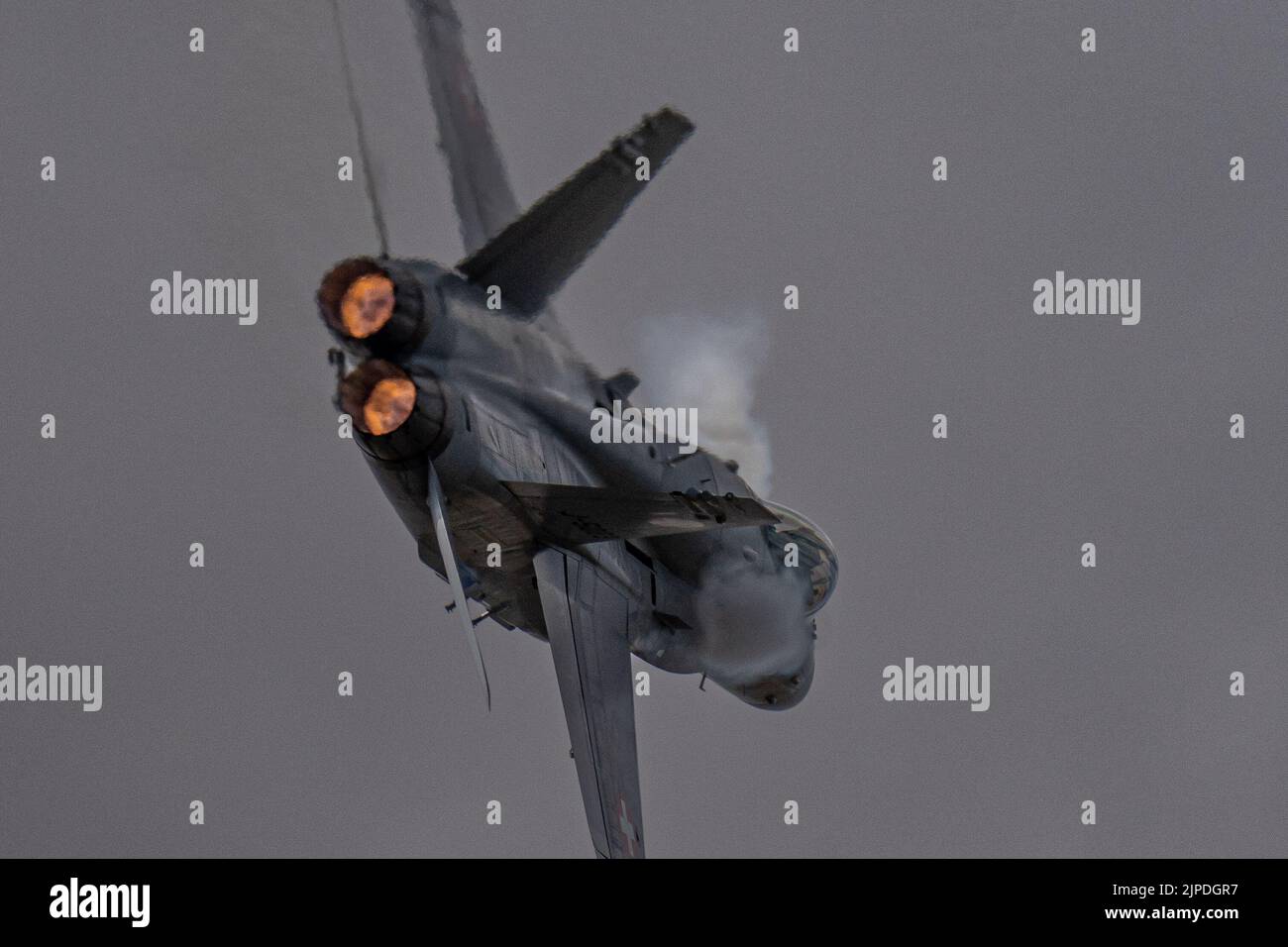 McDonnell Douglas F/A-18C Hornet der Schweizer Luftwaffe Stockfoto