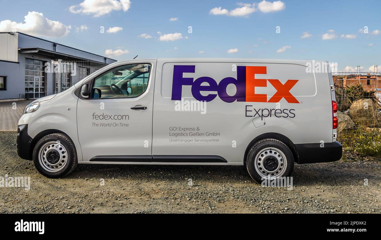 transporter, Express, fedex, Transporter Stockfoto