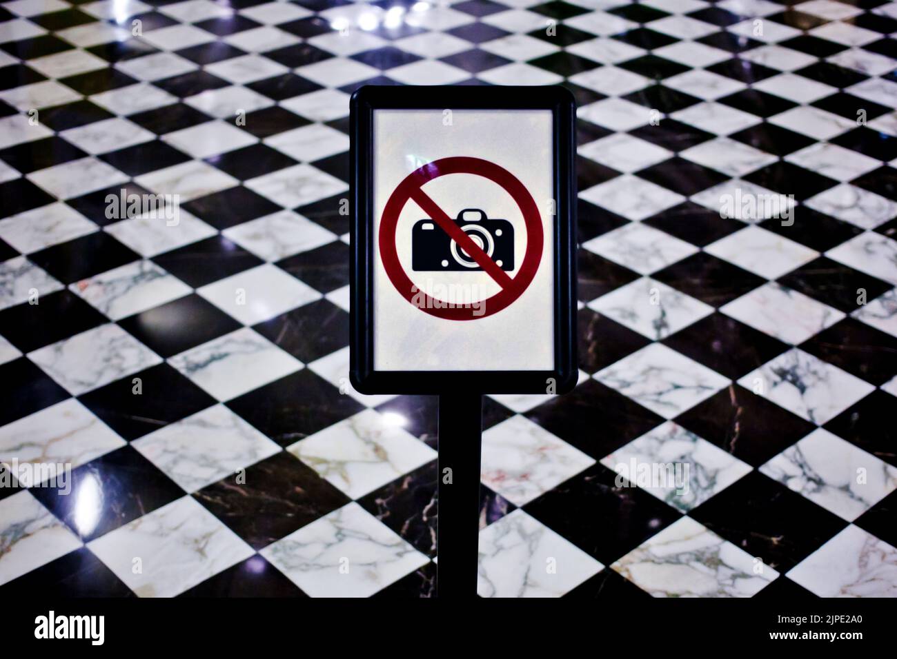 Fotografieren, verboten, fotografieren, verbotene Stockfoto