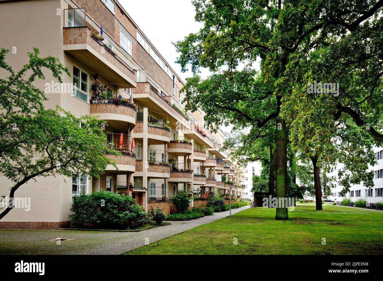 berlin, bauhaus, Mietung, Blockmontage, Mietung Stockfoto