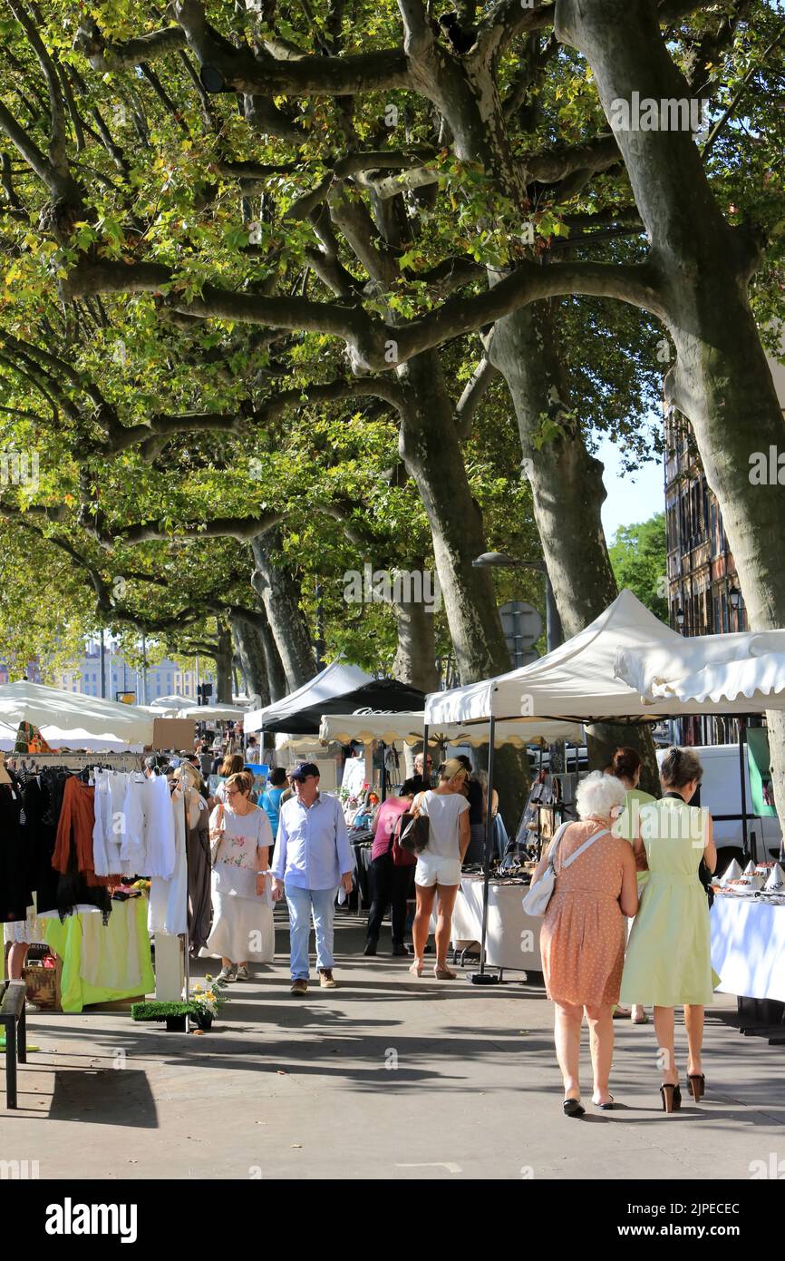 Brocante Artisanale Stockfoto