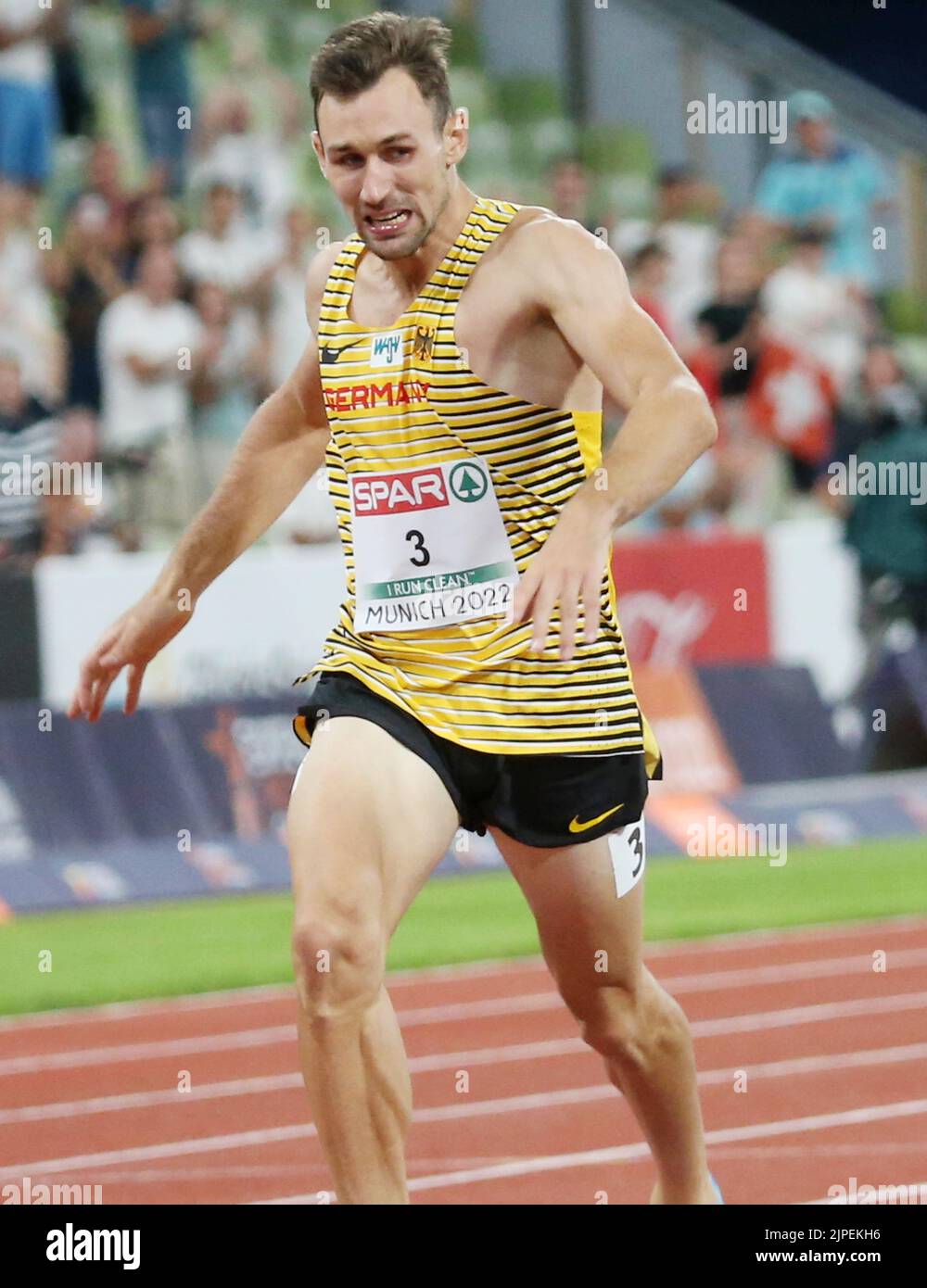 Niklas Kaul von Deutschland Goldmedaille bei der Leichtathletik, Männer