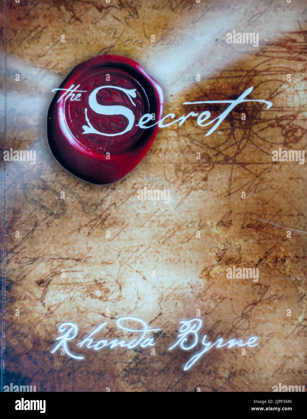 Das geheime Buch von Rhonda Byrne 2006 Stockfoto