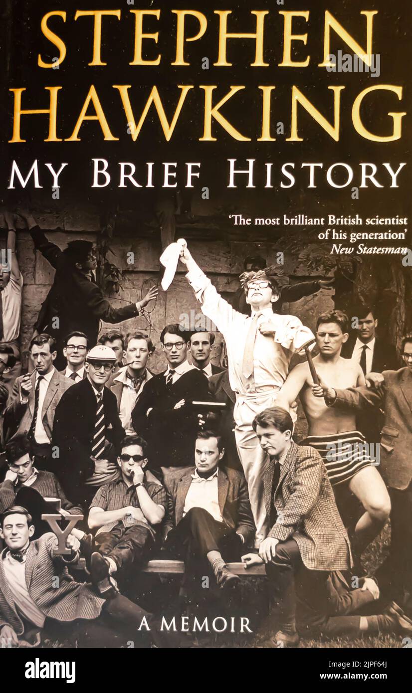 My Brief History - Buch von Stephen Hawking - 2013 Stockfoto