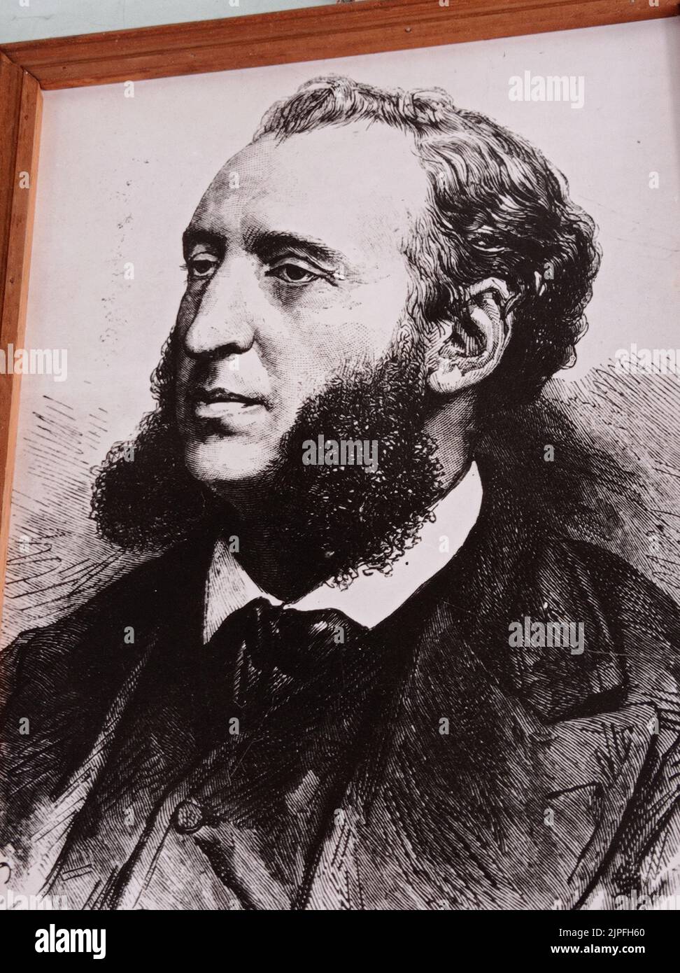 Jules Ferry, ministre de l'Instruction publique entre 1879 et 1882 (avec des Interruptions). Stockfoto