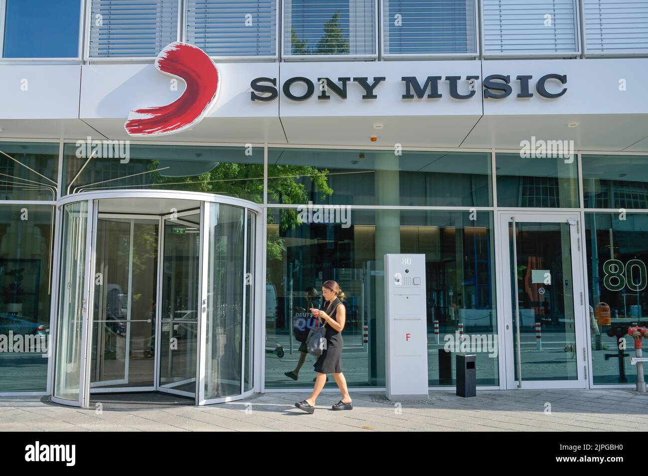 Sony Music, Bülowstraße, Schöneberg, Berlin, Deutschland Stockfoto