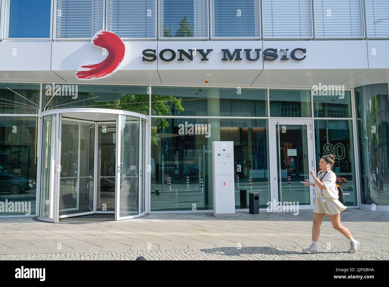 Sony Music, Bülowstraße, Schöneberg, Berlin, Deutschland Stockfoto