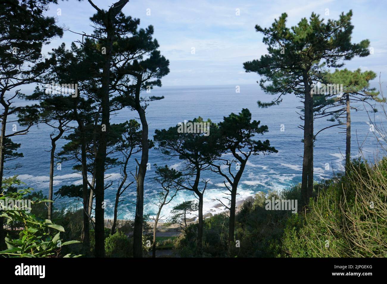 Küste, baskische Provinzen, biskaya, Küsten Stockfoto