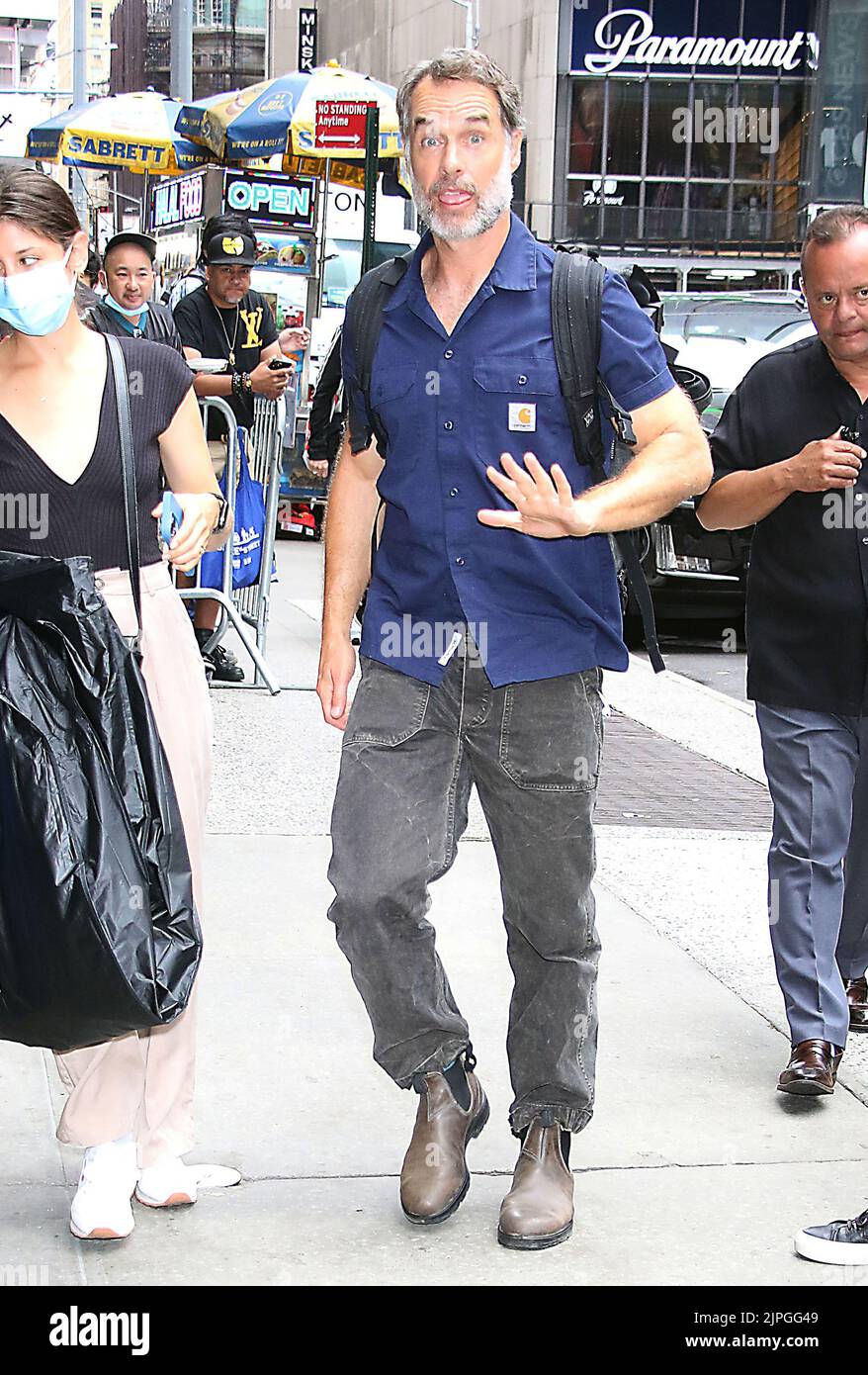 New York, NY, USA. 17. August 2022. Murray Bartlett gesehen bei Good Morning America in New York City am 17. August 2022. Quelle: Rw/Media Punch/Alamy Live News Stockfoto