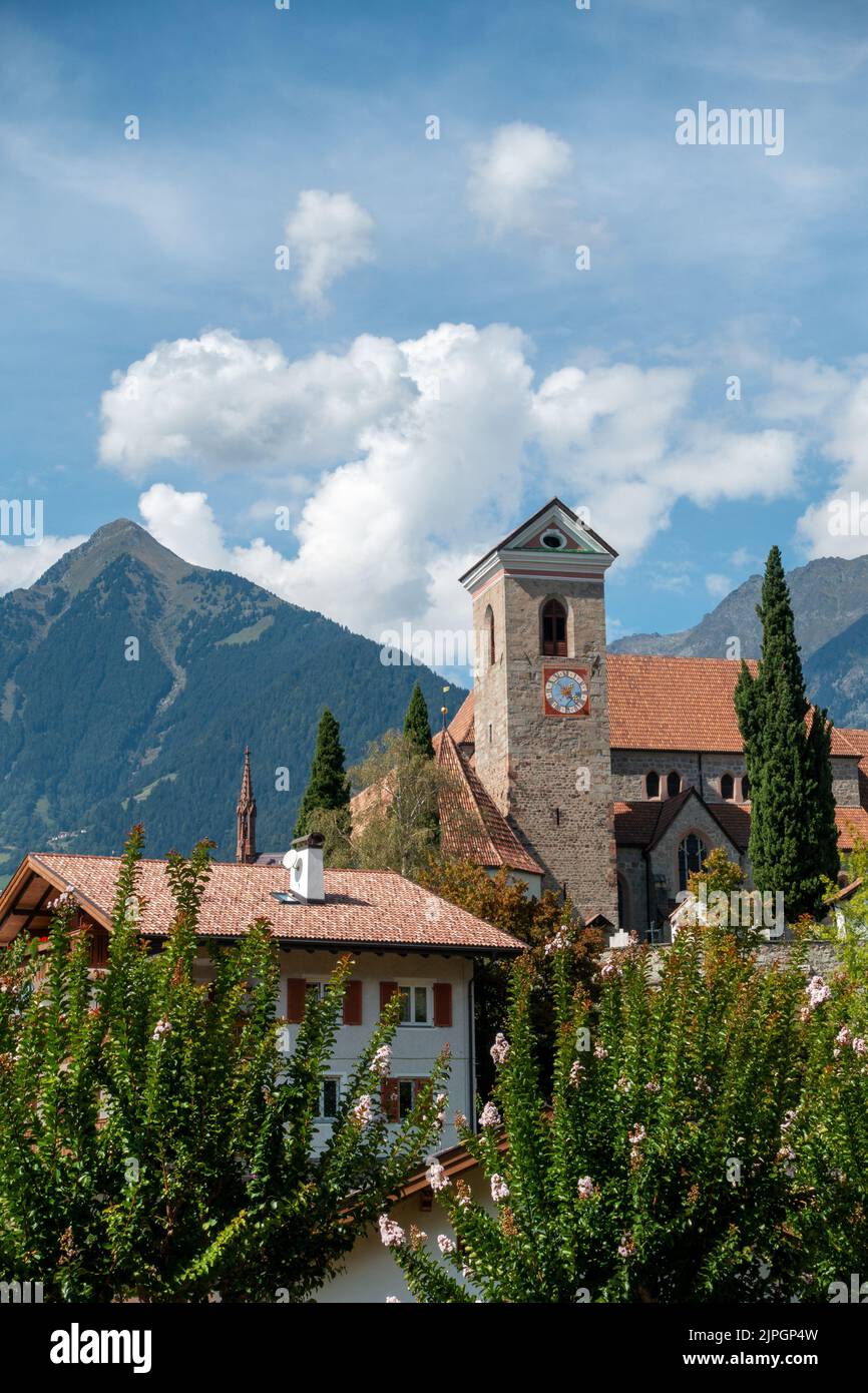 kirche, Südtirol, schenna, Kirchen, südtiroler, Schennas Stockfoto