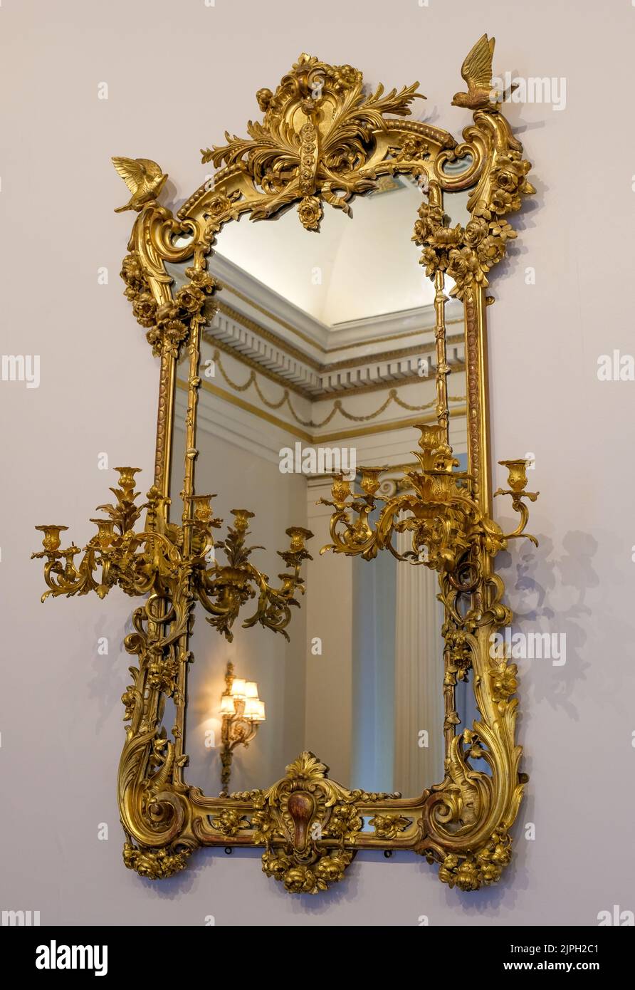 Inneneinrichtung der Cutler's Hall, im Zentrum von Sheffield. Stockfoto Inneneinrichtung der Cutler's Hall, im Zentrum von Sheffield. Stockfoto