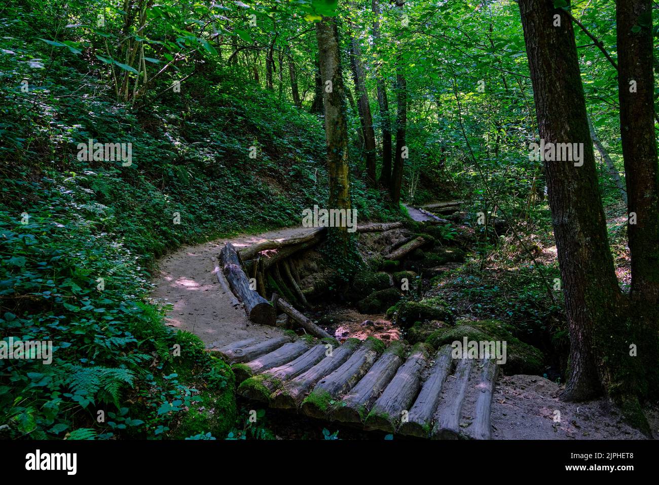 Frankreich, Indre, Crevant, Parelles Park Stockfoto