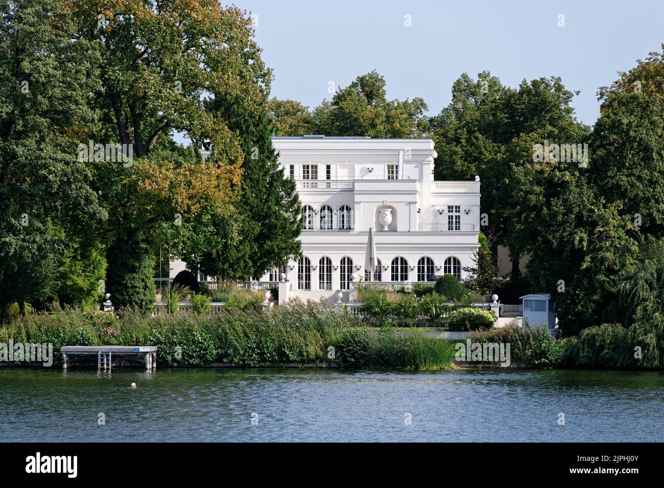 potsdam, st. See, Villa metz, potsdamer staudämme Stockfoto