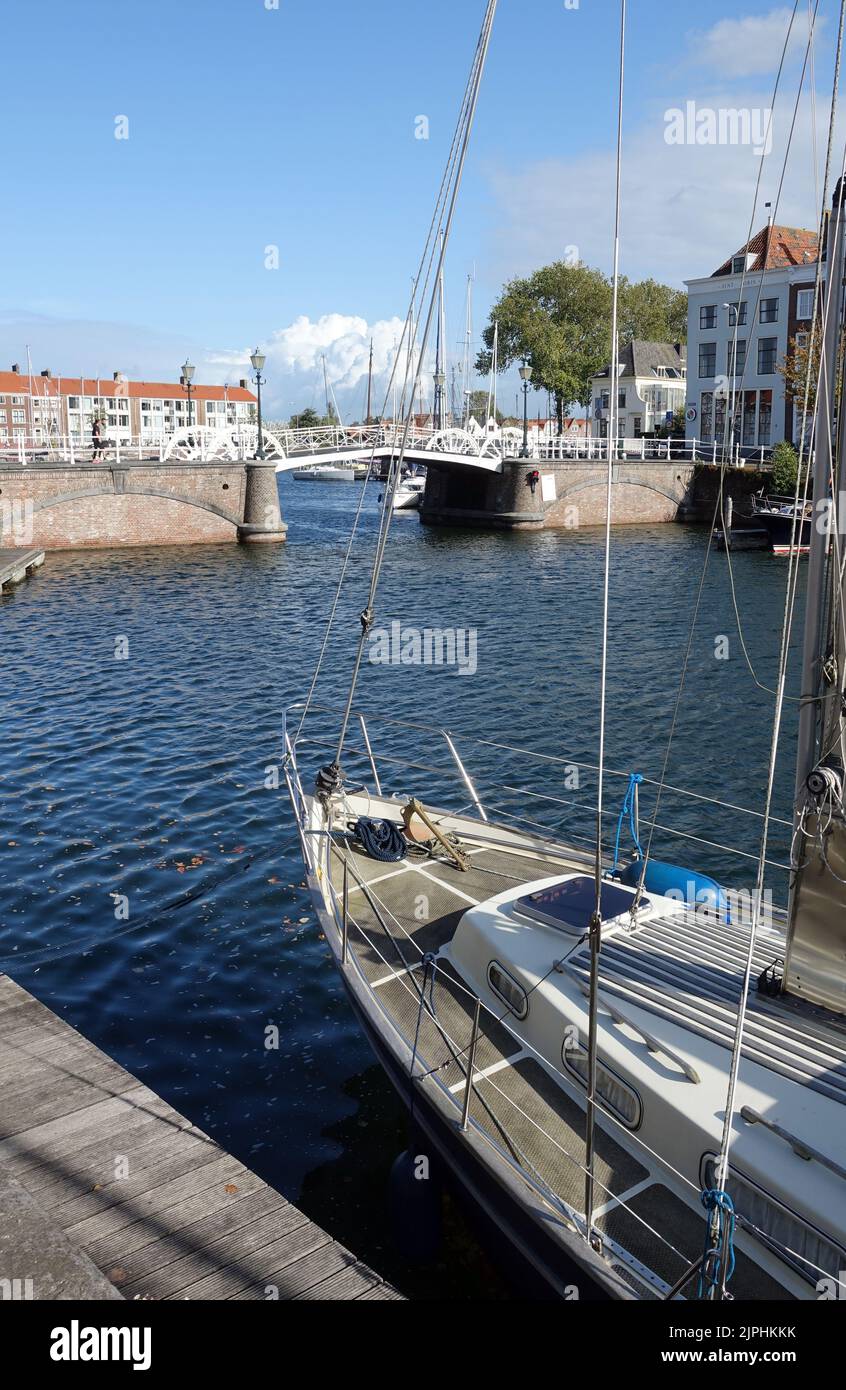 Segelboot, middelburg, Segelboote, Segeln, Segelboot, Segelboote, Middelburgs Stockfoto
