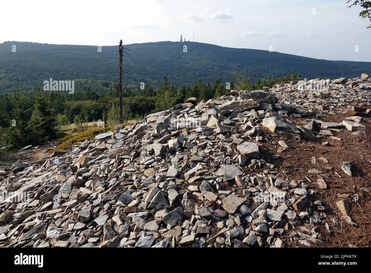 taunus, Ringmauer altkönig Stockfoto