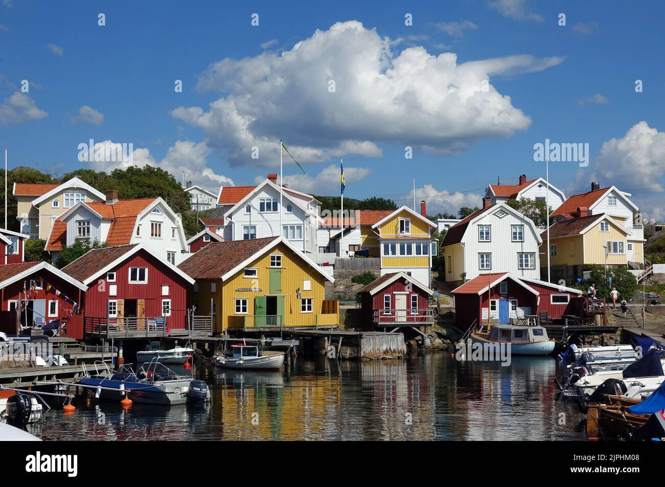 orust, hälleviksstrand, västra götalands län Stockfoto