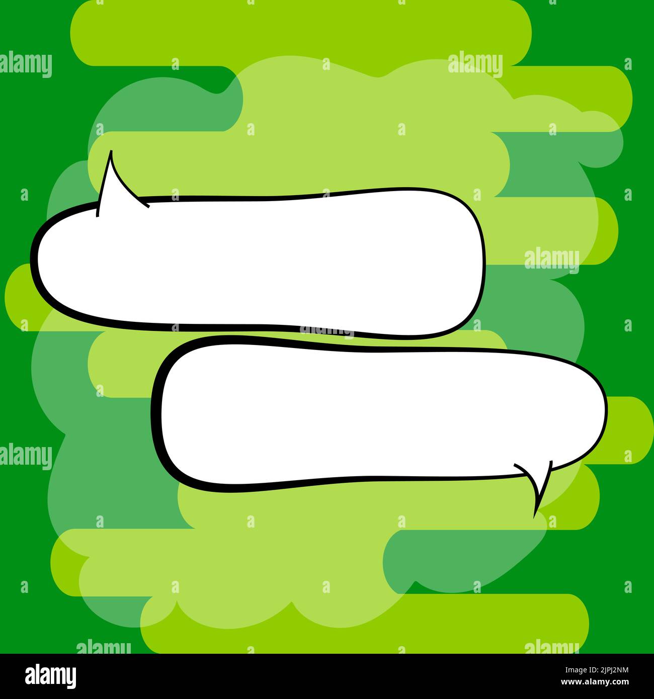 Rahmen Im Comicdesign. Schönes Bilderrahmen-Set Mit Boom Bubbles Für Design Collage, Lustige Niedliche Comic-Fotosammlung Für Kinder, Designzeichnung Stock Vektor