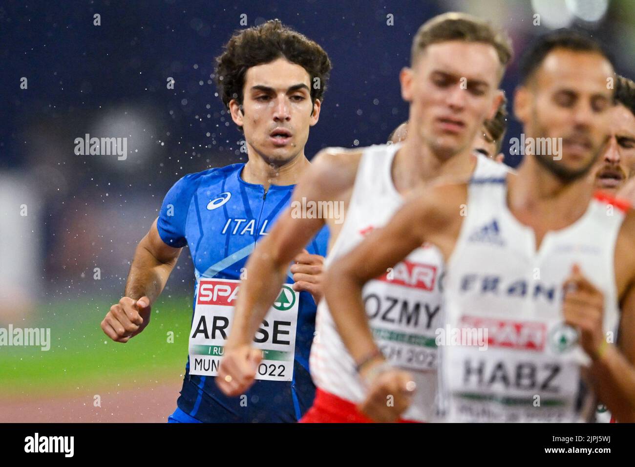 MÜNCHEN, DEUTSCHLAND 18. AUGUST Pietro Arese aus Italien tritt am 18