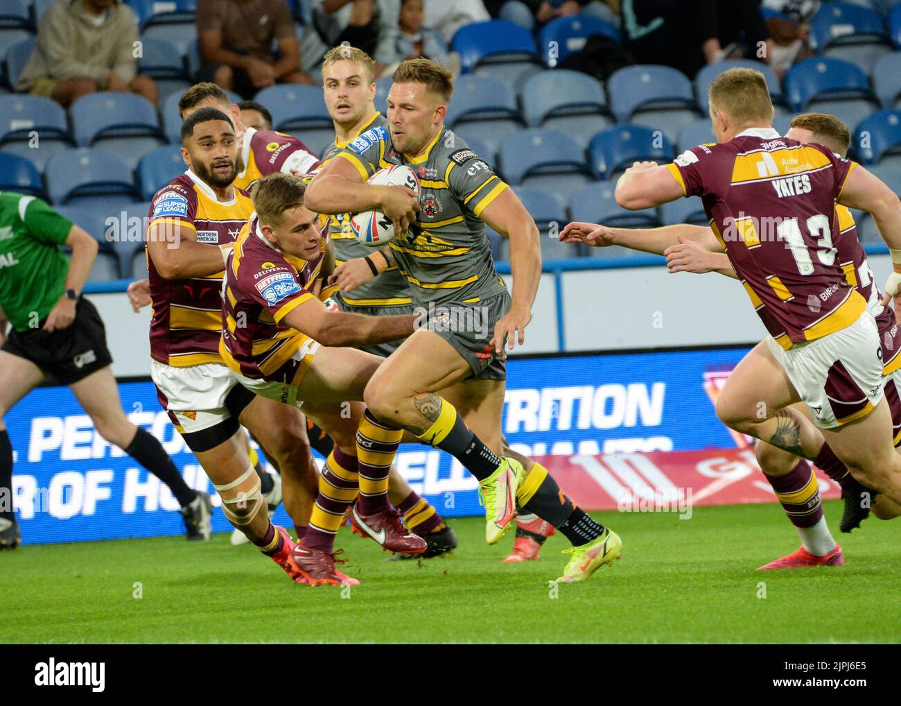Betfred Super League Game Huddersfield Giants V Castleford Tigers Sonntag, 18.. August 2022 20:00 Kick Off John Smiths Stockfoto