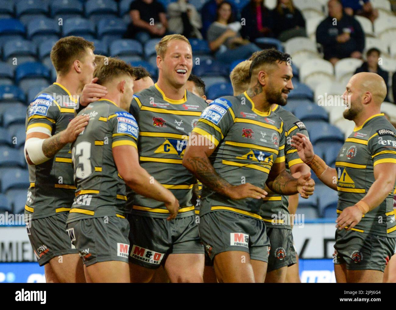Betfred Super League Game Huddersfield Giants V Castleford Tigers Sonntag, 18.. August 2022 20:00 Kick Off John Smiths Stockfoto