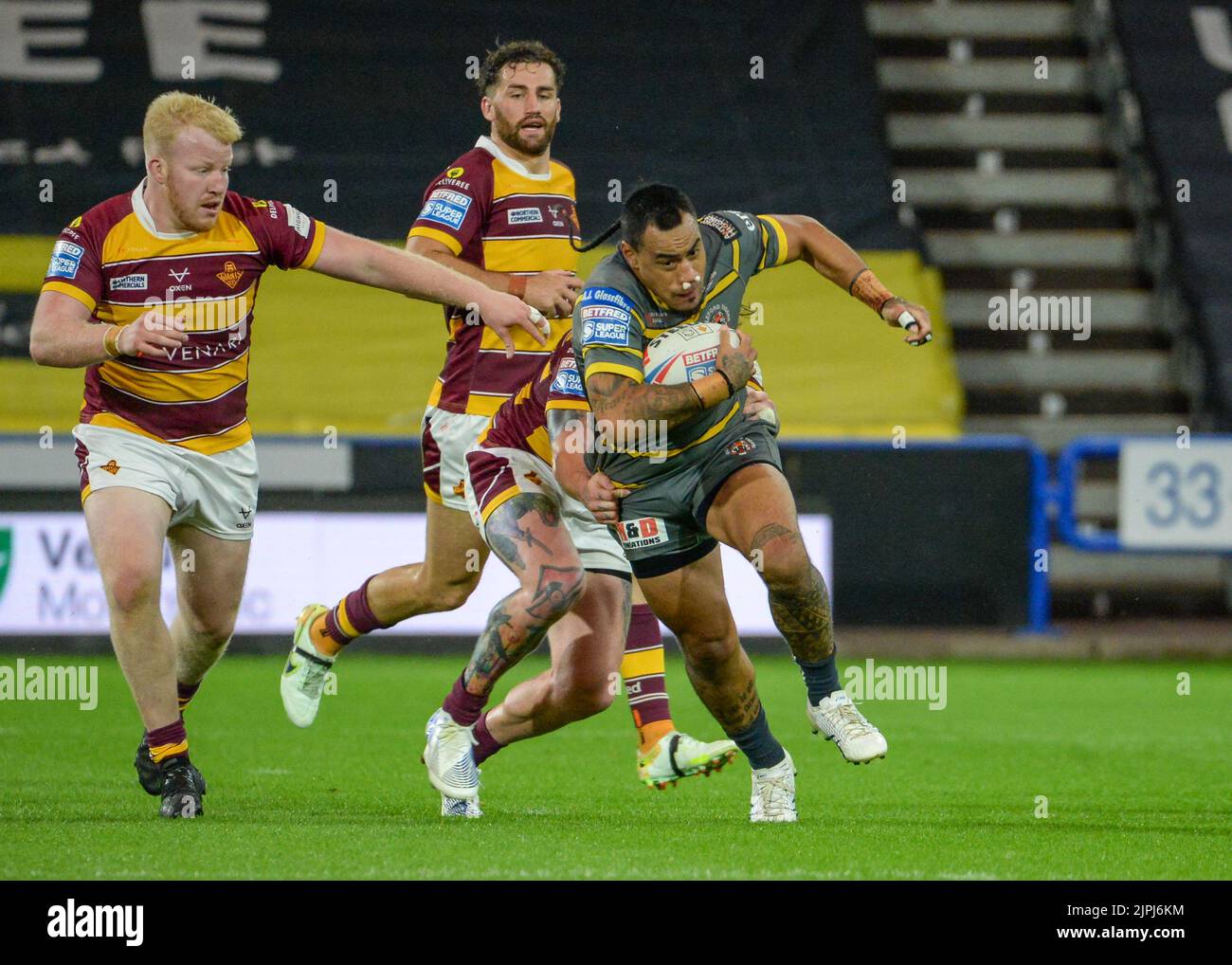 Betfred Super League Game Huddersfield Giants V Castleford Tigers Sonntag, 18.. August 2022 20:00 Kick Off John Smiths Stockfoto
