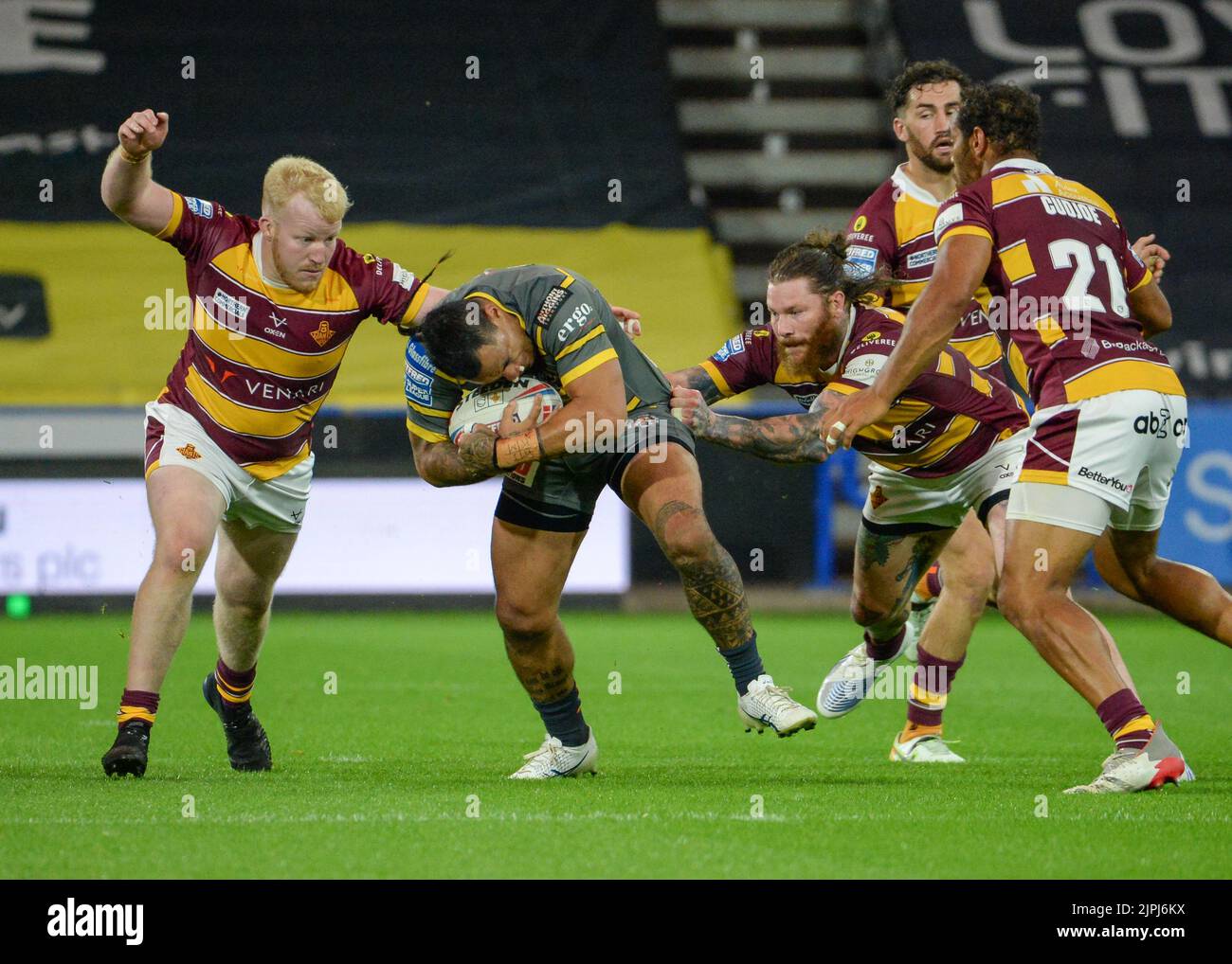 Betfred Super League Game Huddersfield Giants V Castleford Tigers Sonntag, 18.. August 2022 20:00 Kick Off John Smiths Stockfoto