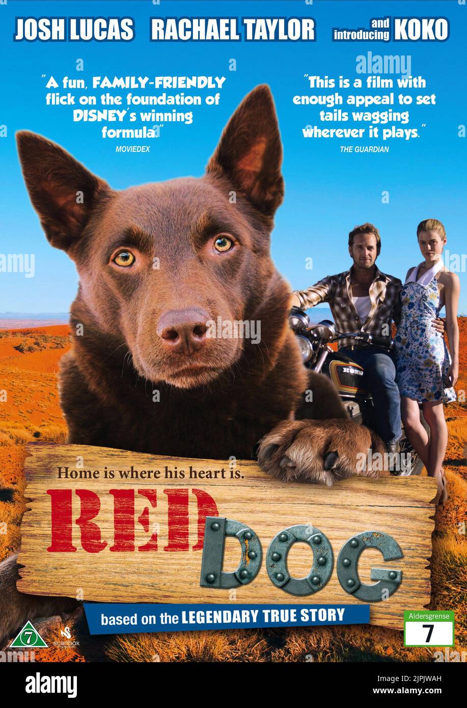 KOKO, Josh Lucas, Rachael Taylor, Red Dog, 2011 Stockfoto