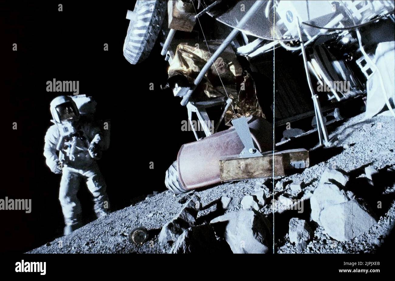 ASTRONAUT, MOONLANDER, Apollo 18, 2011 Stockfoto