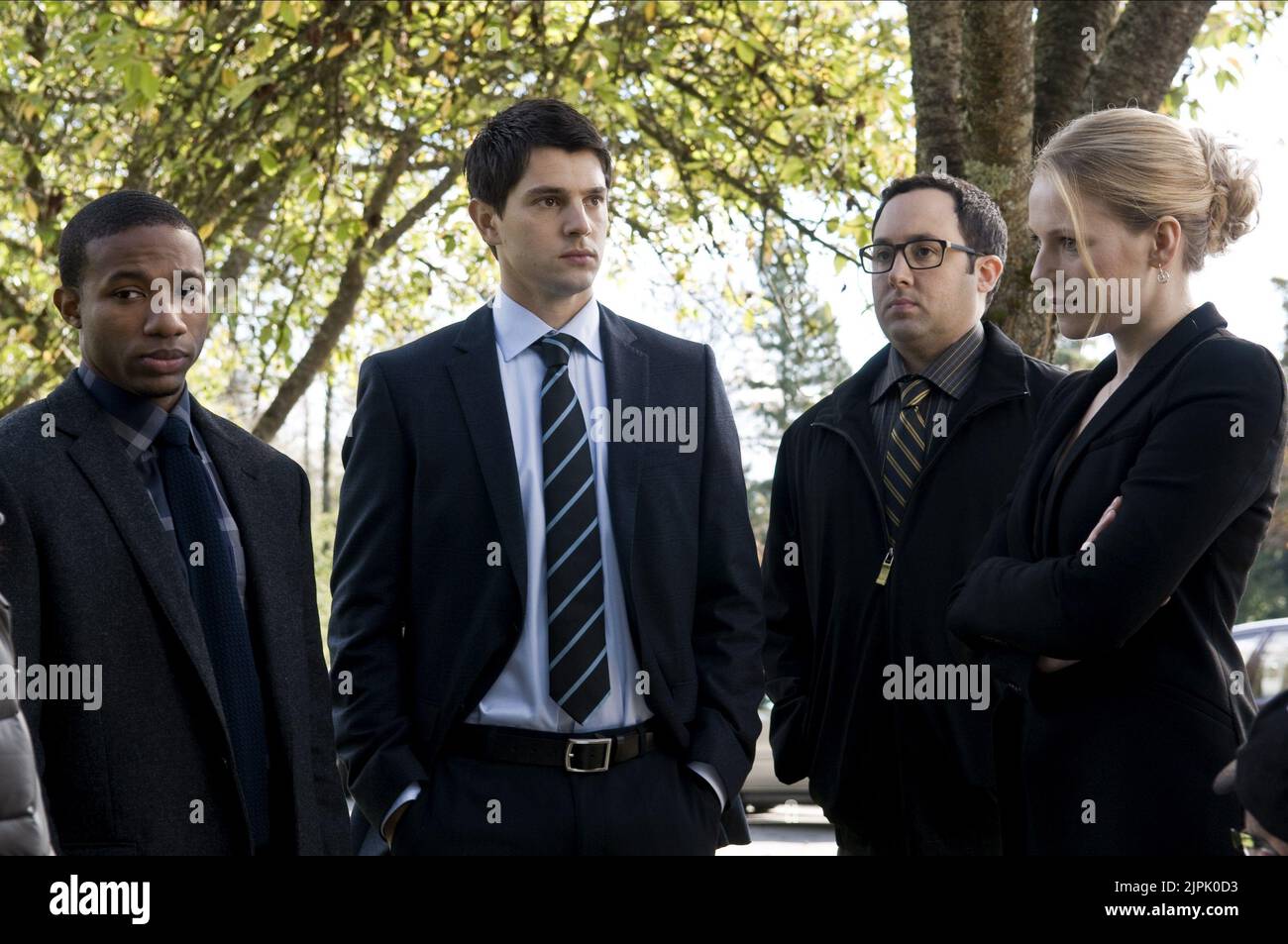 ARLEN ESCARPETA, NICHOLAS D'AGOSTO, P.J. BYRNE, EMMA BELL, Final Destination 5, 2011 Stockfoto