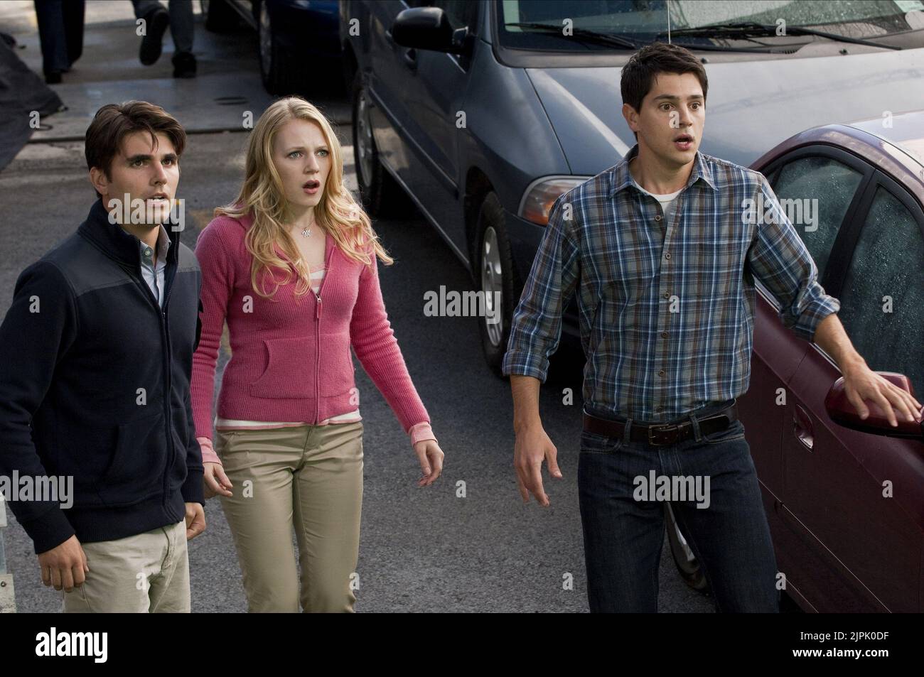 MILES FISHER, EMMA BELL, NICHOLAS D'AGOSTO, Final Destination 5, 2011 Stockfoto