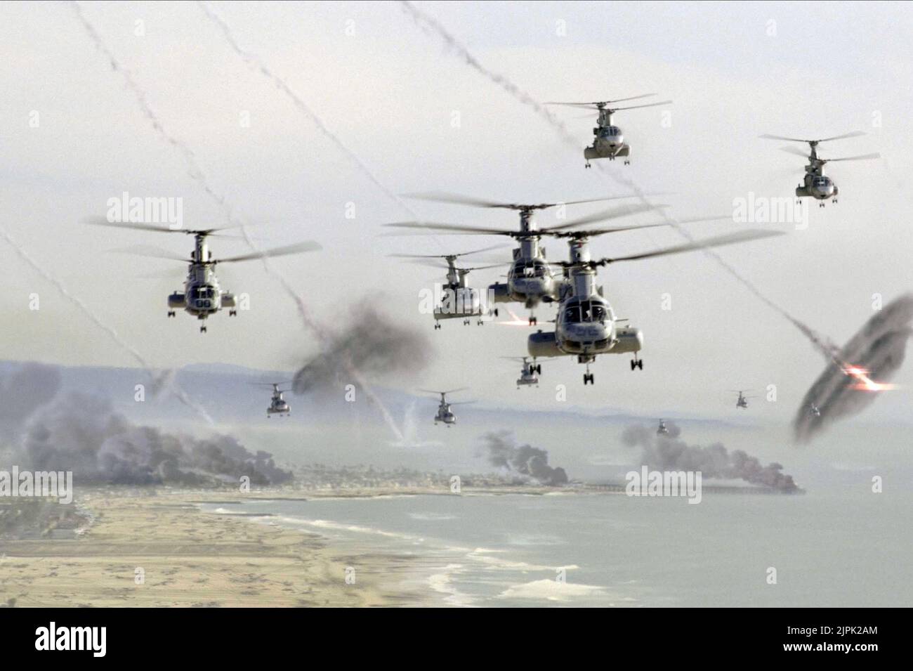 HUBSCHRAUBER, SCHLACHT VON LOS ANGELES, 2011 Stockfoto