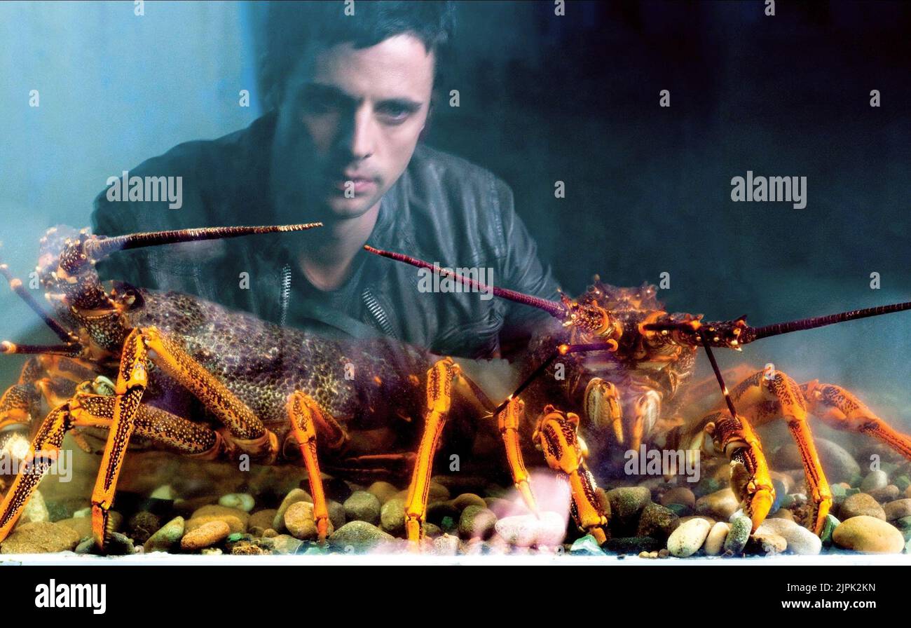 MATTHEW GOODE, BRENNENDER MANN, 2011 Stockfoto
