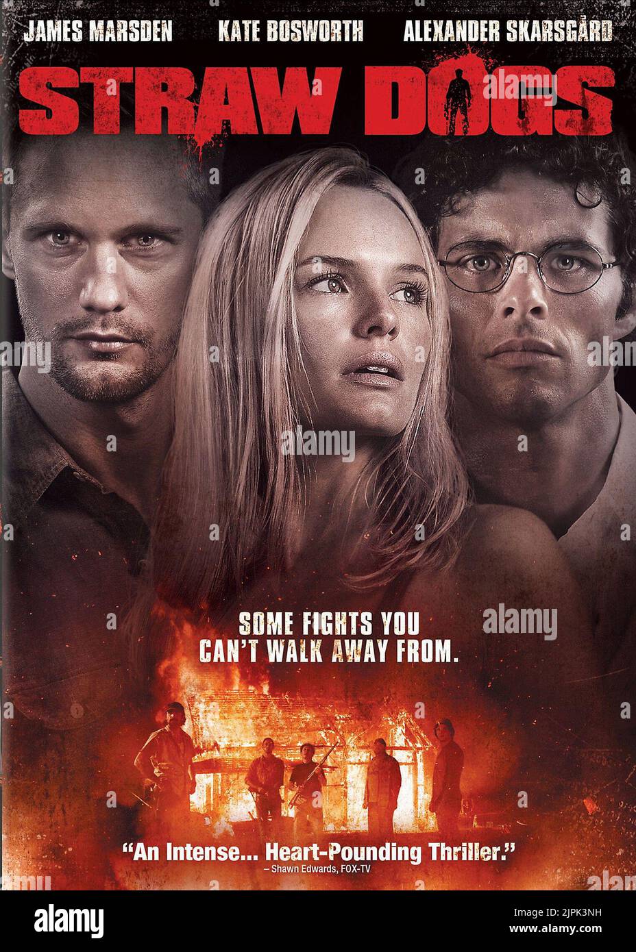 ALEXANDER SKARSGARD, Kate Bosworth, James Marsden, Plakat, STRAW DOGS, 2011 Stockfoto