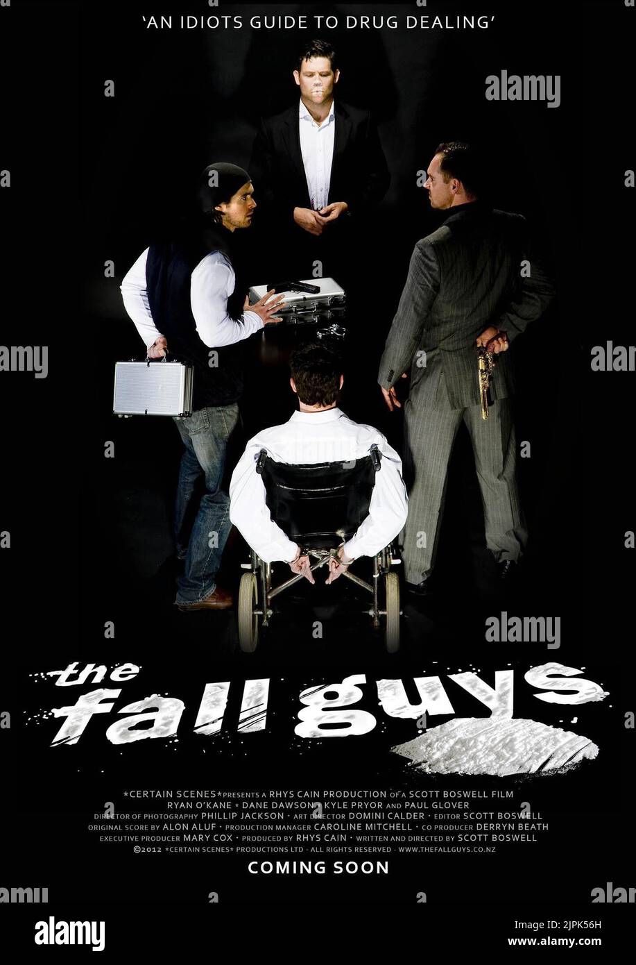 FILMPLAKAT, THE FALL GUYS, 2011 Stockfoto