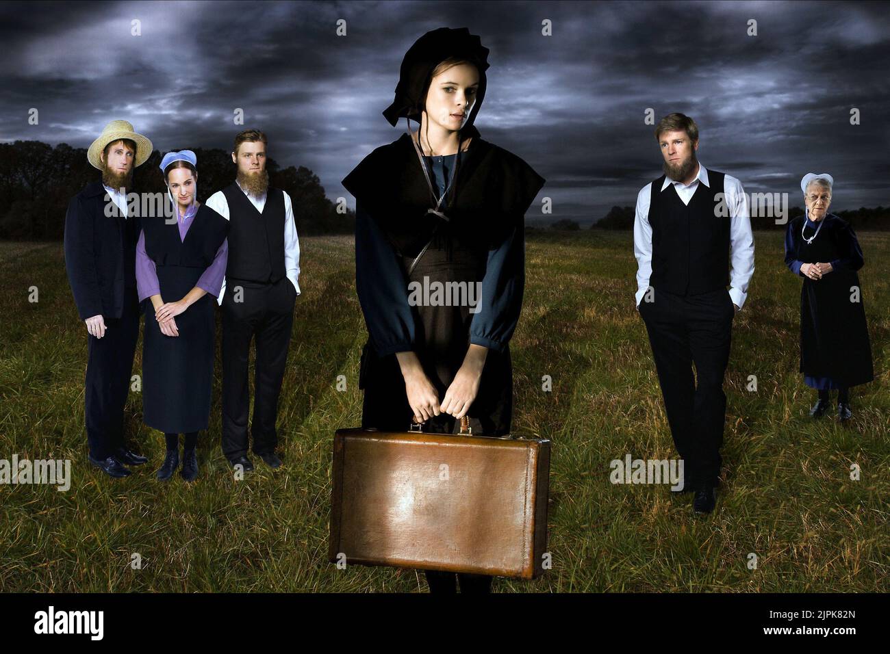 BILL OBERST JR., SANDRA ELISE WILLIAMS, JASON LOUGHLIN, Danielle Panabaker, BURGESS JENKINS, NANCY SAUNDERS, die meiden, 2011 Stockfoto