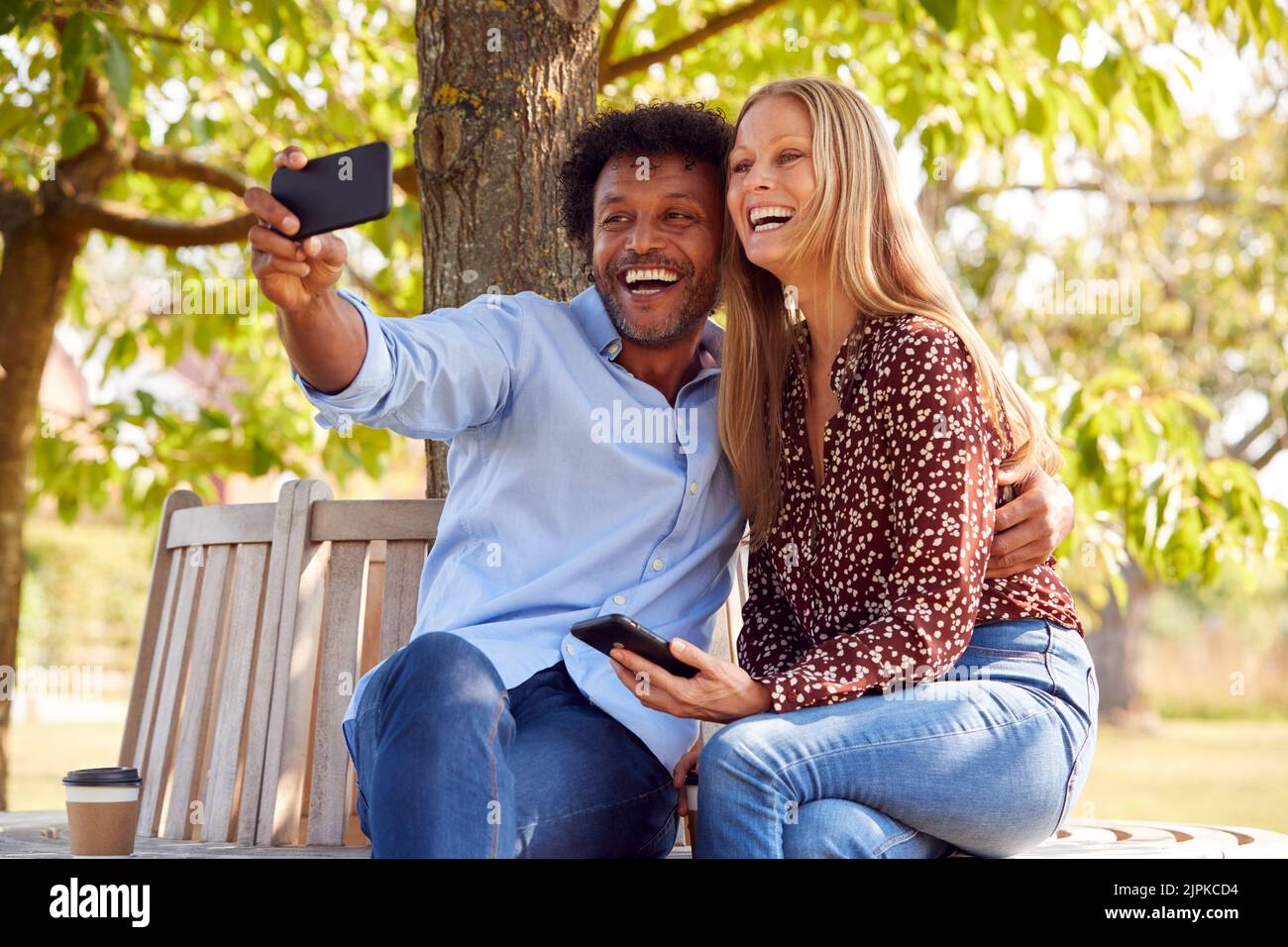 Paar, Foto, Erinnerung, Selfie, Paare, Fotografien, Erinnerungen Stockfoto